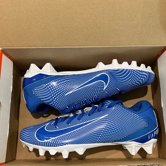 Size 10 Nike Vapor Untouchable Speed Varsity TD Royal Blue